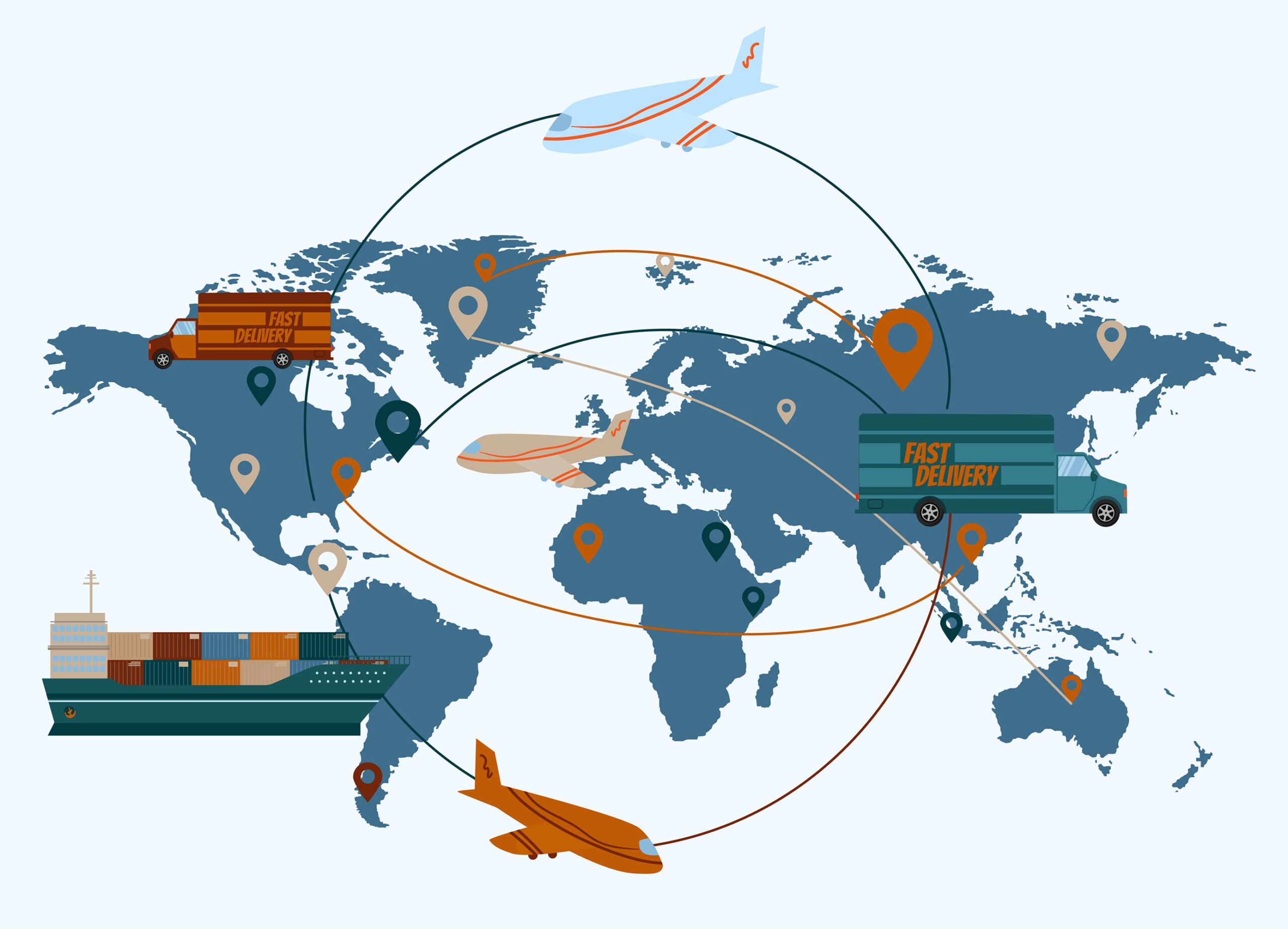 global shipping